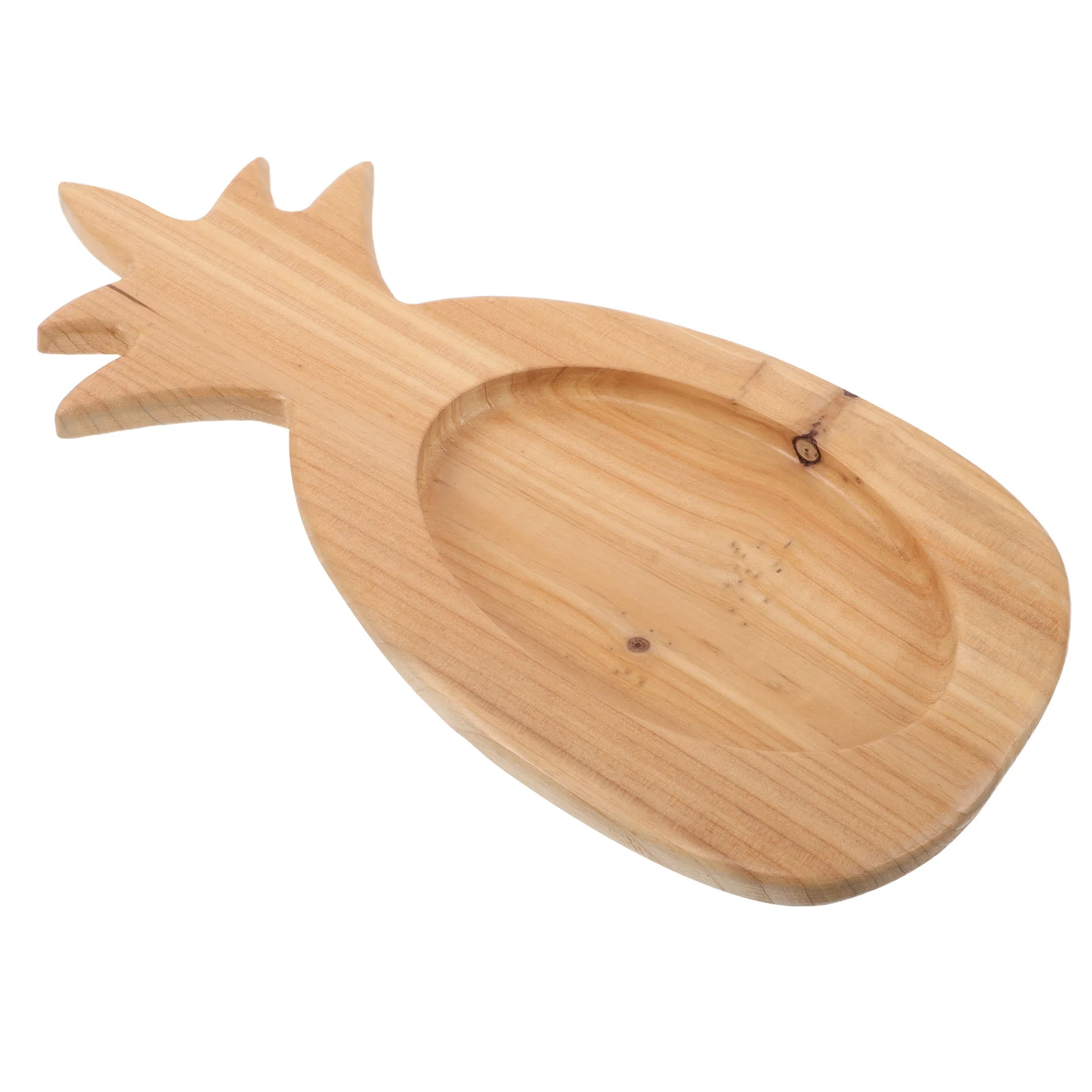 

Natural Pine Wood Serving Tray For Bbq Steak Cheese Fruit Platter Light Brown Round Grilling Baking Party Kitchen Decor Wood