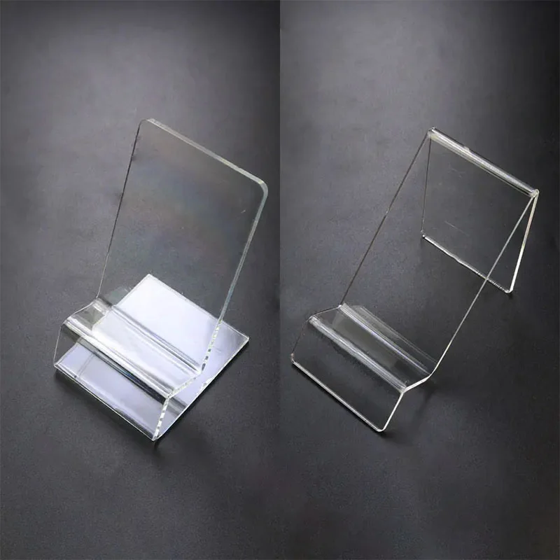 1PC 透明なクリアプラスチックスタンド棚ウィンドウカウンターディスプレイショーケース GB GBA SP GBC 3DS 2DS PSP PSV コンソール