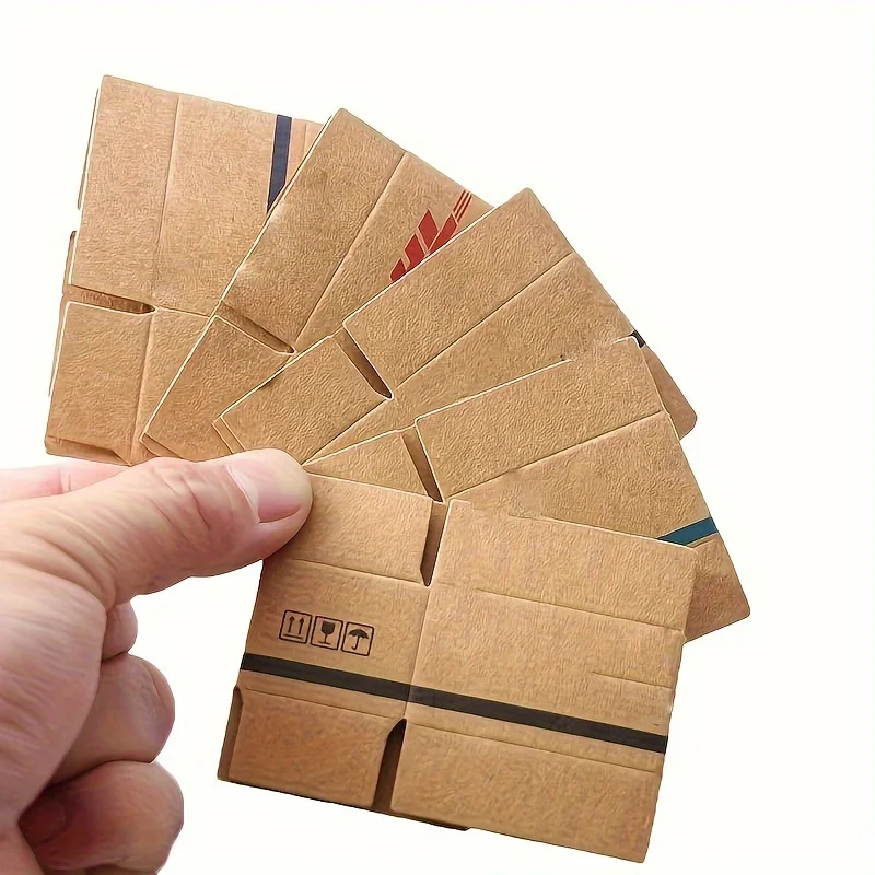 Mini juego de cartón exprés, Ideal para almacenamiento de casa de muñecas, Mini accesorios de escena, relleno y exhibición de Mini regalos