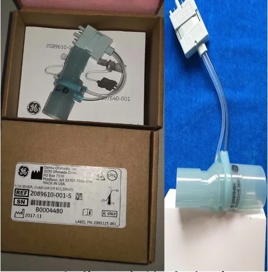 GE Datex-Ohmeda Disposable Flow Sensors P/ N:2089610-001-S (New,Original)