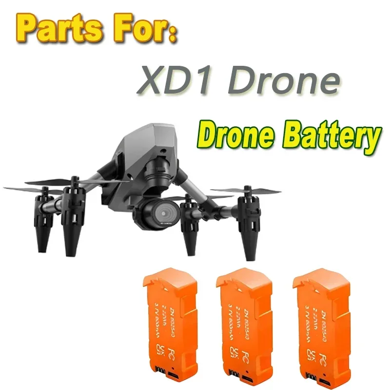 Original XD1 Drone Battery 3.7V 1800mAh For XD1 Drone RC Qudcopter Battery Spare Part Battery