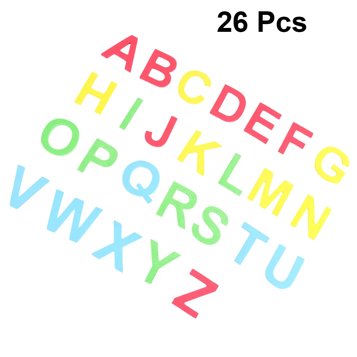

1Set Alphabet Magnetic Stickers Educational Colorful Uppercase Letters for Children Refrigerator Whiteboard Blackboard Iron
