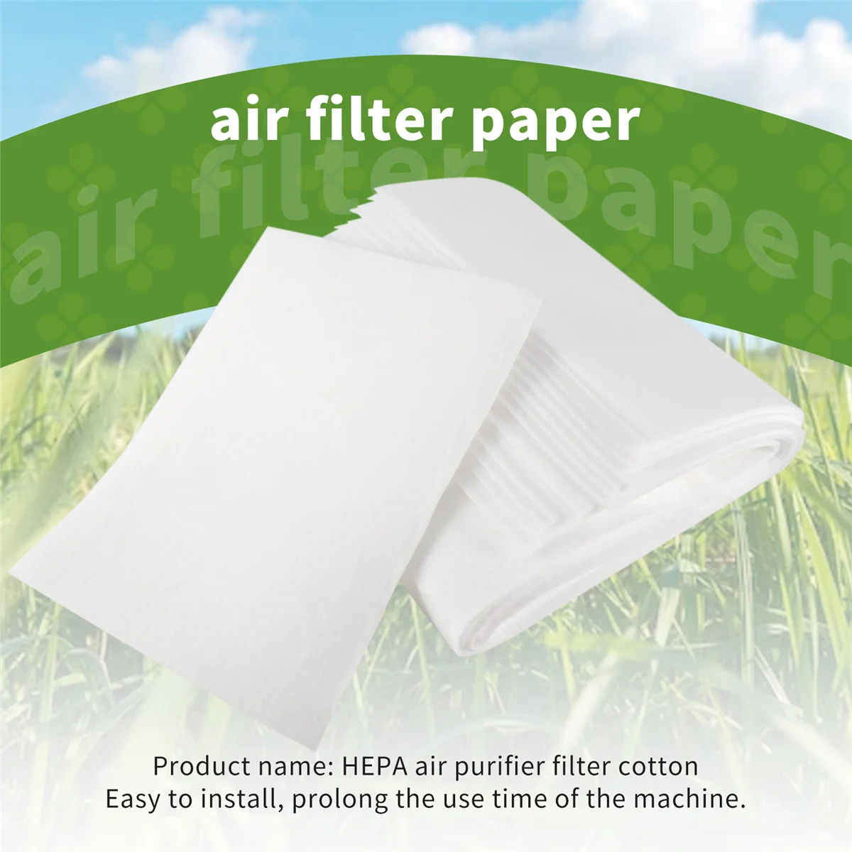 15Pcs Thickening Electrostatic Cotton for Xiaomi Mi Air Purifier Pro / 1 / 2 Universal Air Purifier Filter Hepa Filter