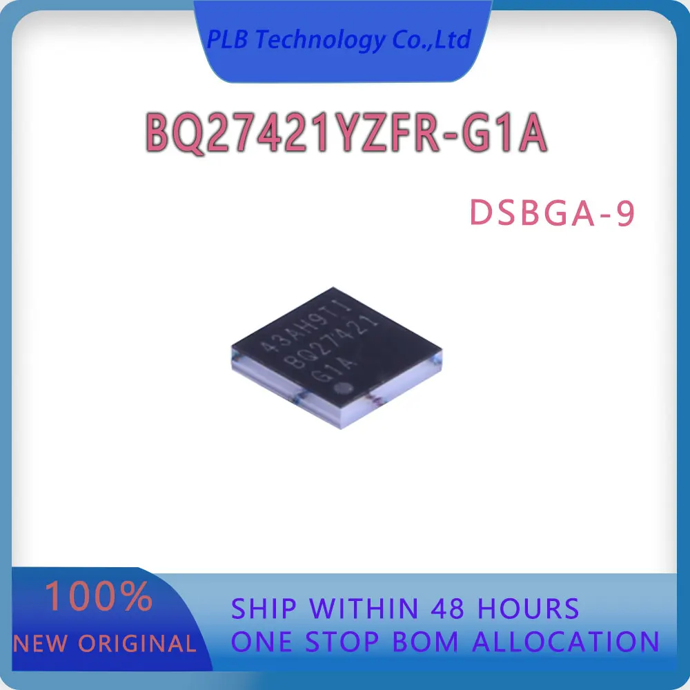 Original BQ27421 Integrated circuit BQ27421YZFR-G1A DSBGA-9 IC chip New Battery fuel gauges Electronic Stock