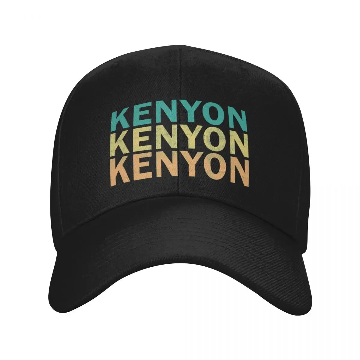 Kenyon Name T Shirt - Kenyon Vintage Retro Kenyon Name Gift Item Tee Baseball Cap tactical cap |-F-| Sun Hats For Women Men's