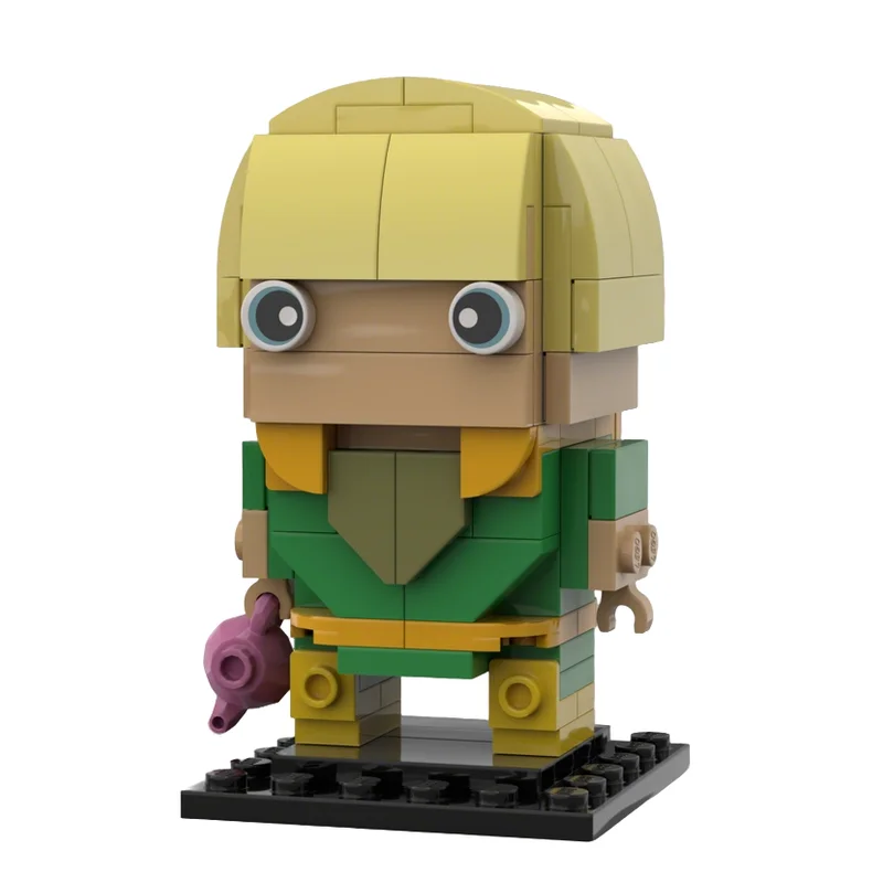 103 Pezzi MOC Brickheadz Modello Mr Justice, Blocchi da Costruzione, Giocattolo Creativo Fai-da-Te, Idea Educativa, Regalo di Natale per Bambini