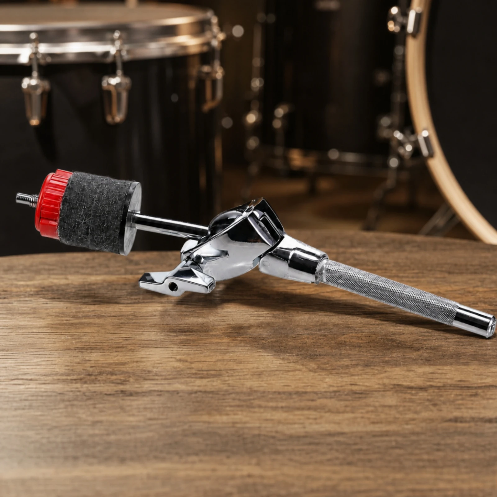 Drum Extension Clamp Easy to Adjust Drum Clamp with Knurled Arm Hardware Long-Lasting Sturdy for Drummers, Stage, Practice Room