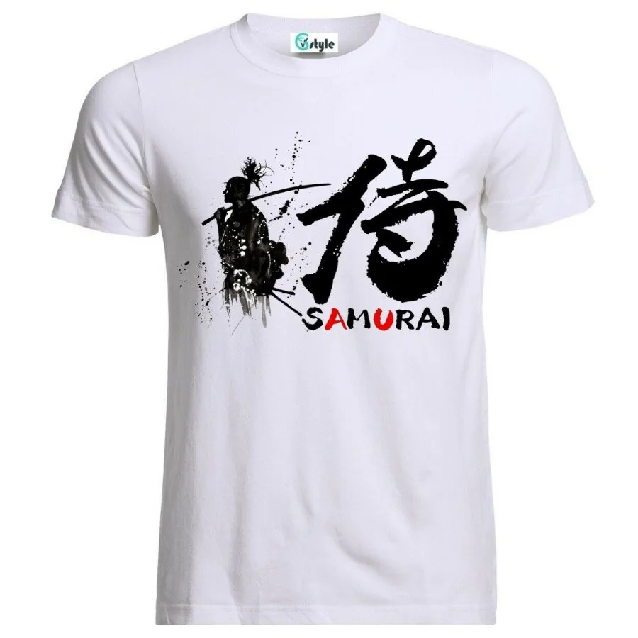 Japanese Samurai Japan T-Shirt. Summer Cotton Short Sleeve O-Neck Mens T Shirt New S-3XL