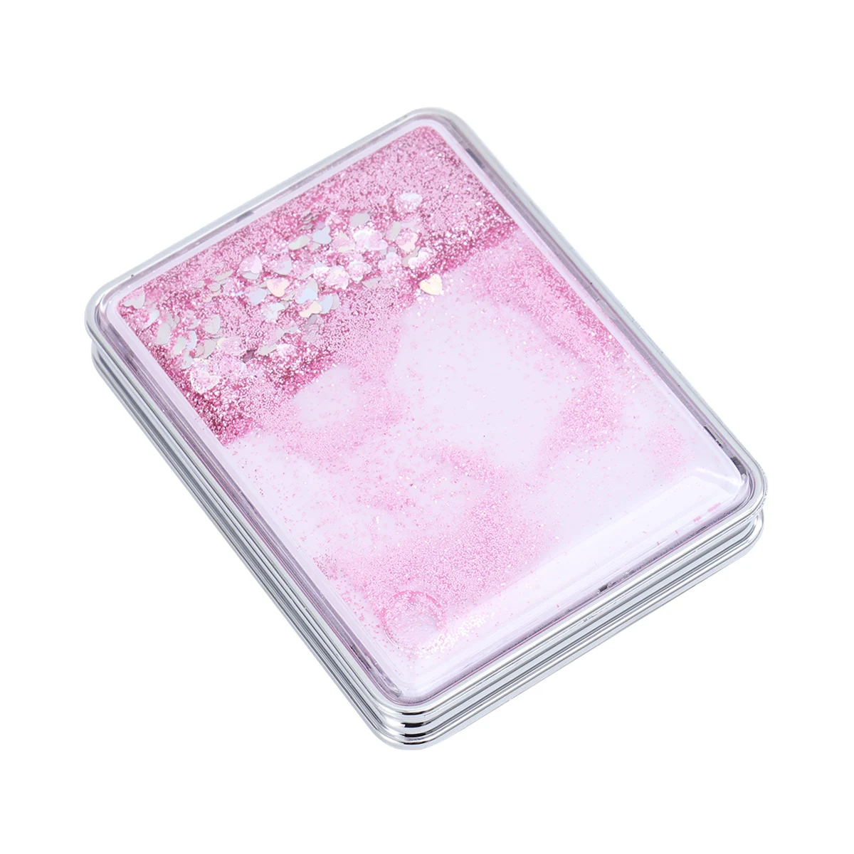 

1Pc Portable Makeup Mirror Double Sided Compact Folding Mirror for Travel Mirror High Definition