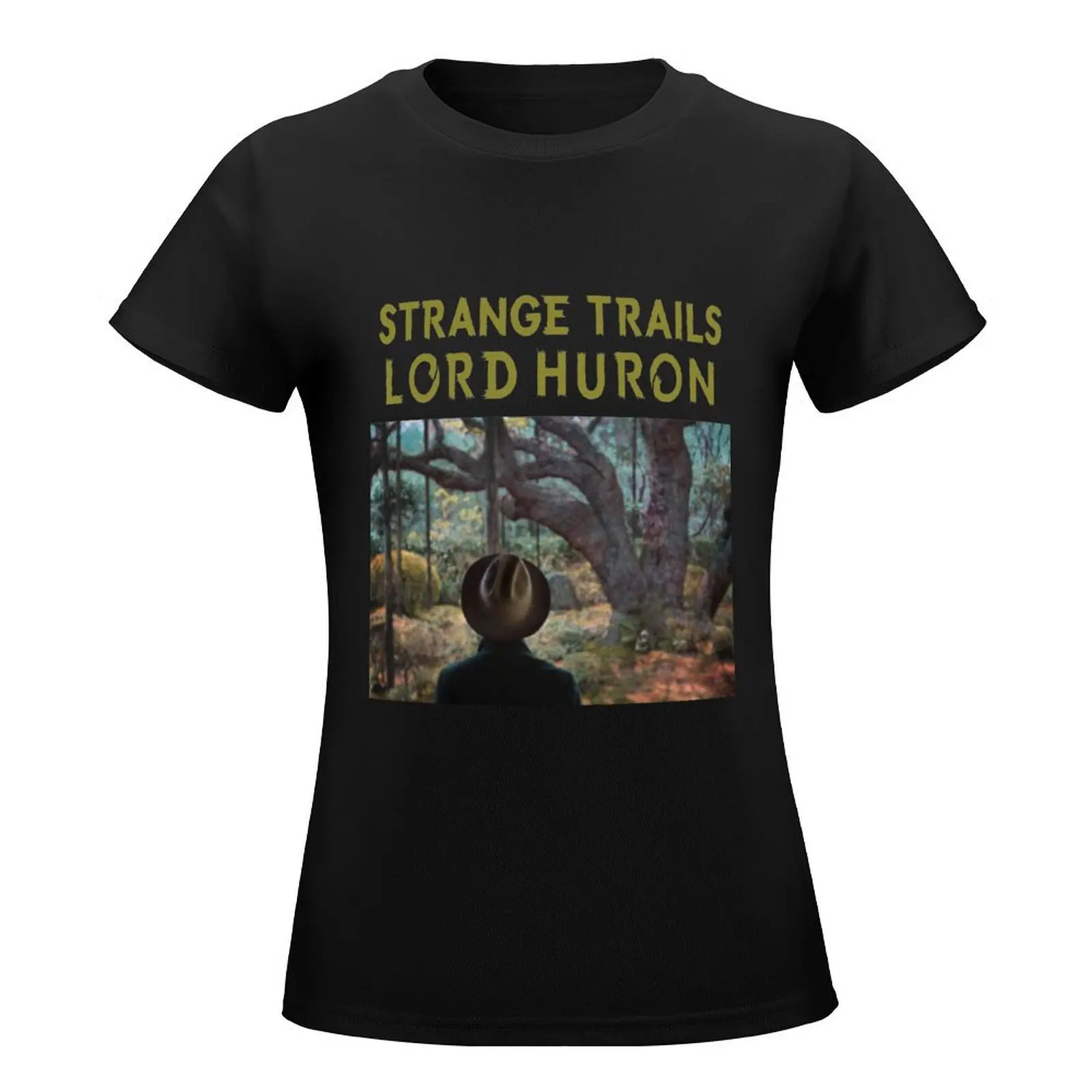 lord huron strage trails cover 2016 T-Shirt summer clothes cute clothes lady clothes t-shirt dress for Women long