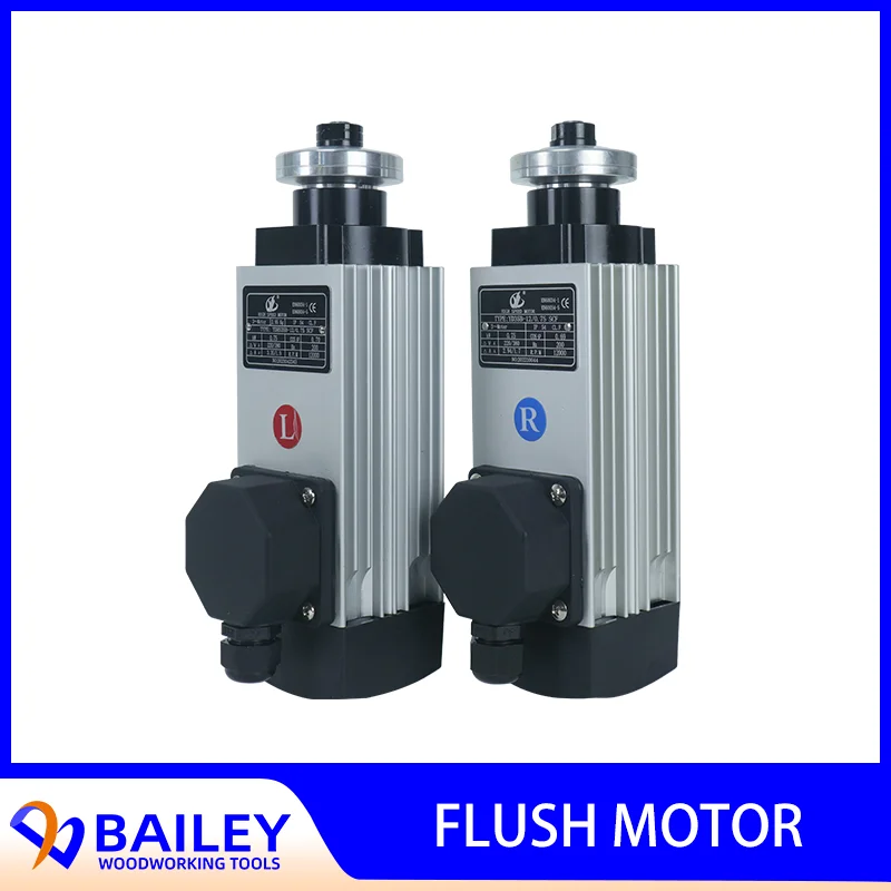 

BAILEY 1PC 0.37/0.55/0.75KW High Speed Flush Motor for NANXING KDT Edge Banding Machine Woodworking Tool Accessories