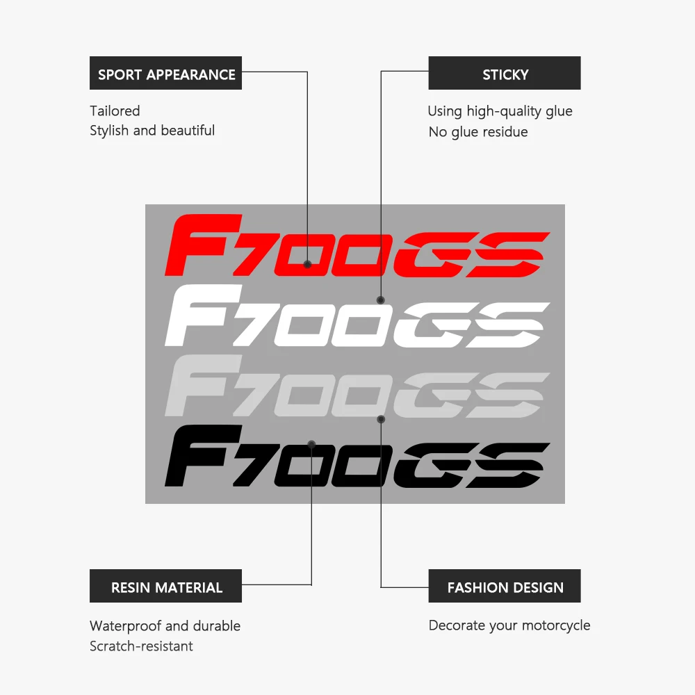Motorcycle Stickers Waterproof Decal for BMW F700GS Accessories F700 F 700 GS 700GS 2012 2013 2014 2015 2016 2017 2018 Sticker
