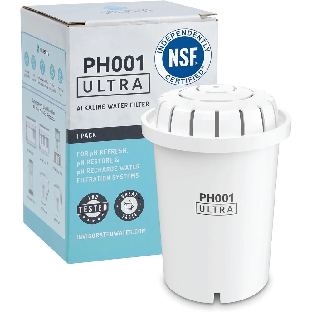 

Фильтр для ультра щелочной воды емкостью 96 галлонов, многоступенчатая система фильтрации, активированный кокосовым углем, удаляет тяжелые металлы