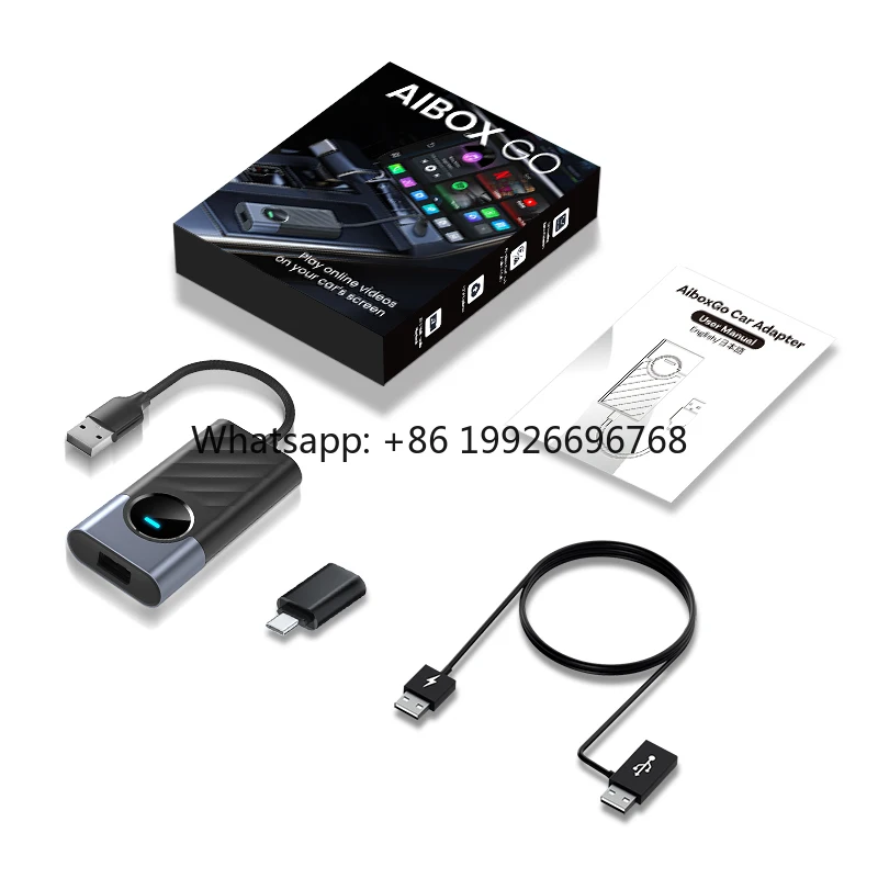 

OEM Wireless CarPlay & Android Auto Dongle Bluetooth 5.4 Netflix YouTube Support for Universal Cars