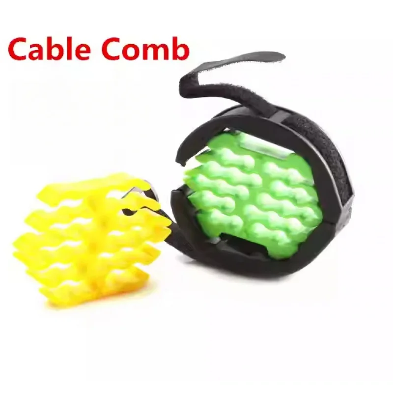 Durable 24 Holes Network Cable Comb Cat5 Cat6 Category For Wiring Cord/ Management / Fixing Cable Tool Professional Tool