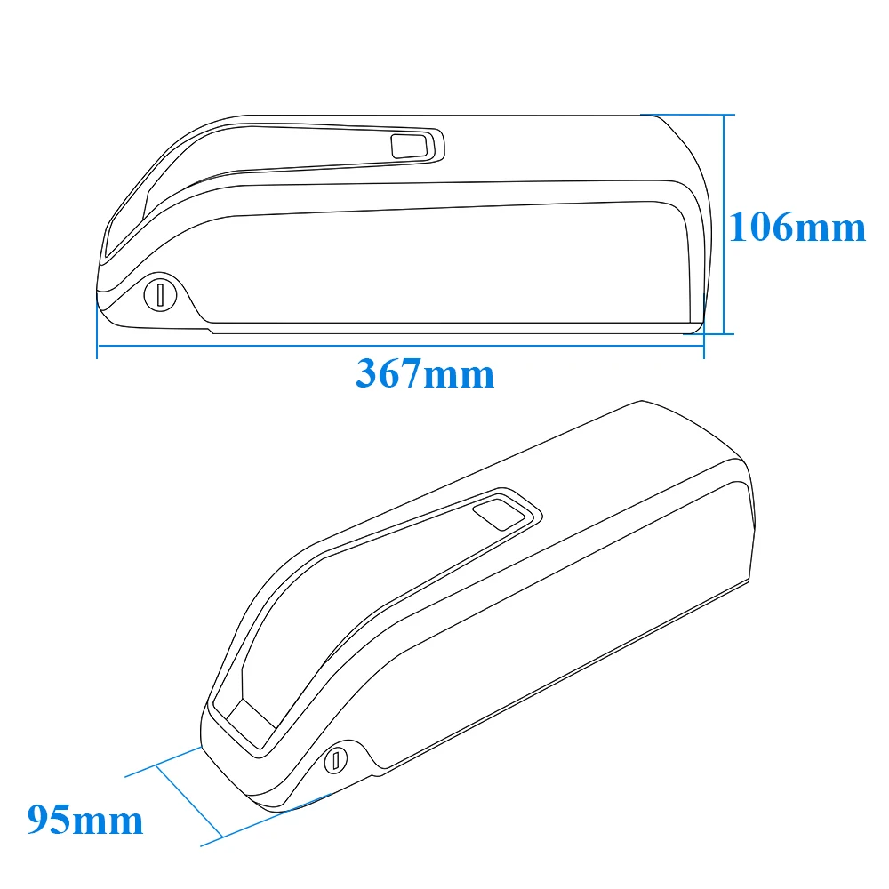

Removable e-bike battery 48V 15Ah for Ridstar Q20 Lite Motorcycle MacFox X1S X2 M19 bicycle Waterproof Lithium Battery