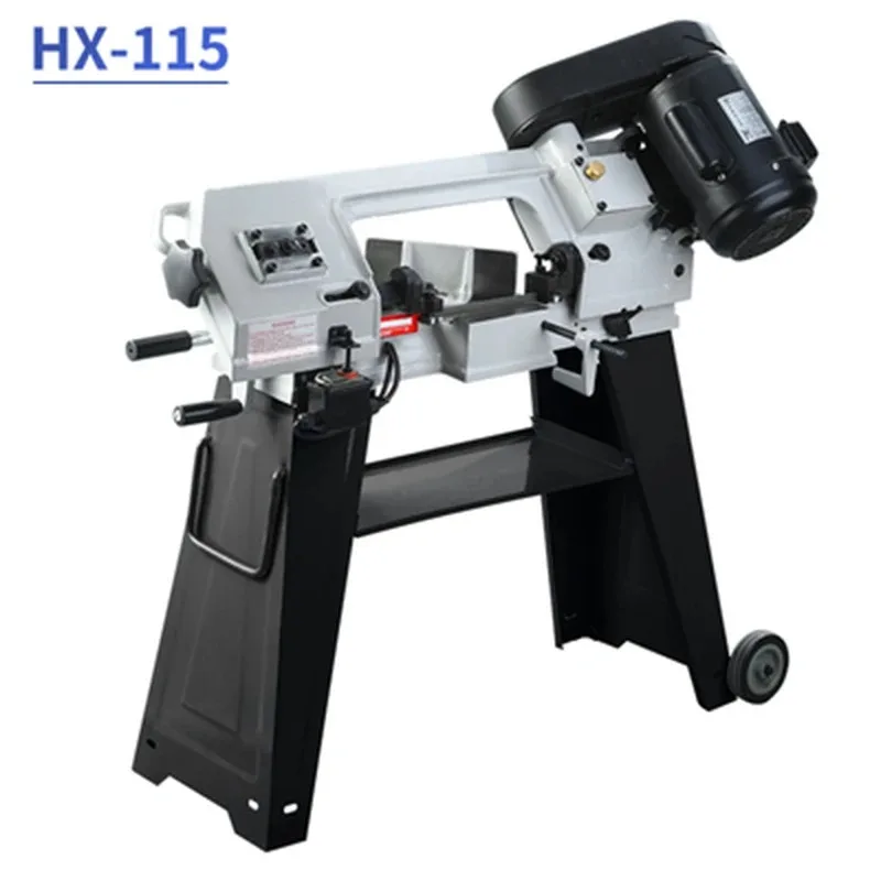 HX-115 Band Saw Machine Steel Cutting Machine Household Angle Bevel Cutting Heavy-duty High-power Profile Metal Square Tube