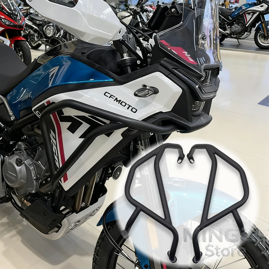 

For CFMOTO 450MT CF450MT MT450 2024 2025 Motorcycle Frame Bumper Anti-Crash Bar Anti-Fall Protection Kit Engine Protective Cover