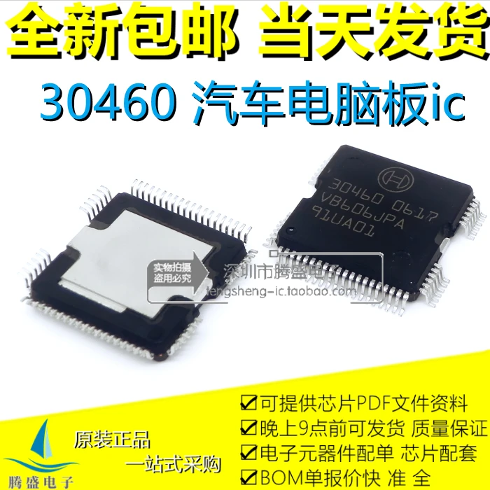 ECU IC QFP64, 30460