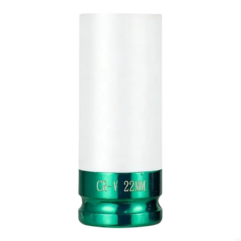 17/19/21/22mm Socket Wheel Deeply Impact Nut Socket 1/2Inch Square Drive C7AC