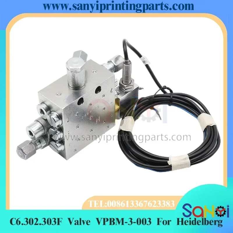 

Оригинальный новый клапан лучшего качества C6.302.303F VPBM-3-003 для деталей печатного оборудования Heidelberg CD102