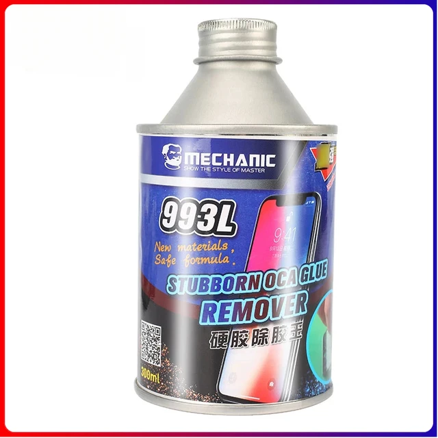 MECHANIC 993L 300ML OCA Glue Removing Liquids Naprawa ekranów dotykowych do telefonów komórkowych Ipad LCD Screen OCA Glue Cleaning Removing