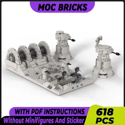 Star Movies Model Moc Building Bricks Military Defensive Campaign Technology Modular Blocks Gift Christmas Toy DIY Sets Assembly