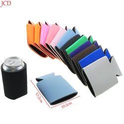 2Piece Solid Color Portable Cup Cover Beer Sleeves Camping Can Cup Soda Cover Foam Material Drink Cooler Bottle Outdoor Sleeve