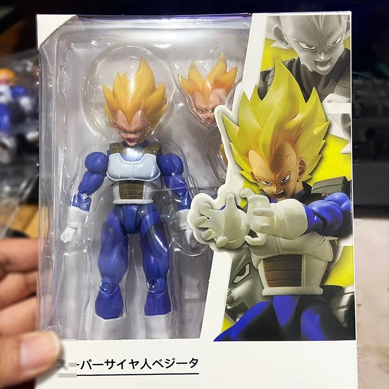 

S.H.Figuarts Dragon Ball Z Super Saiyan Vegeta DBZ Action Figure Model Toys Room Ornament Gift