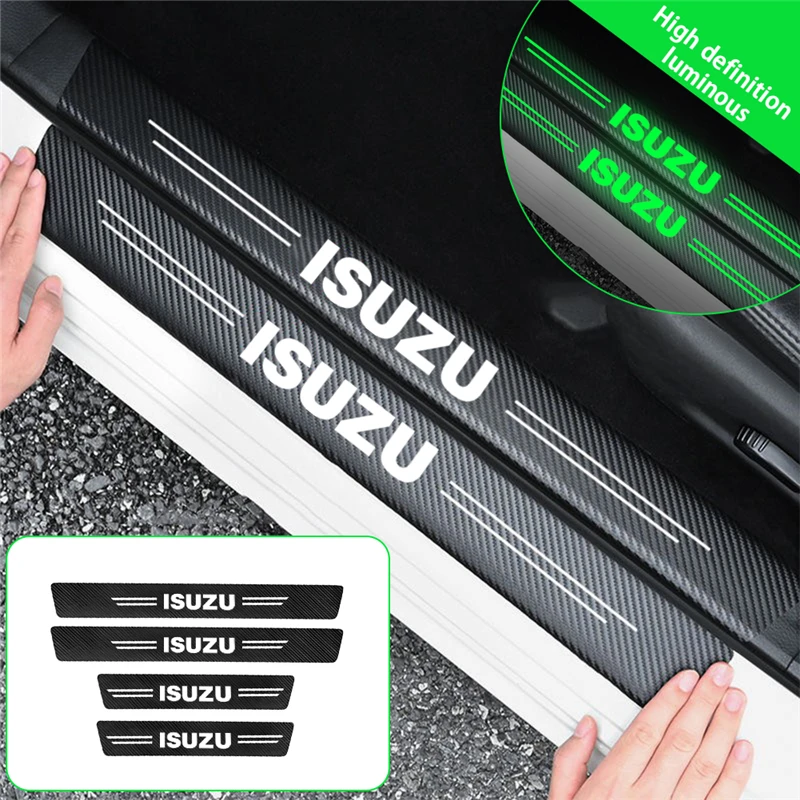 

Car Door Sill Protector Safety Warning Reflective Sticker Decals for BMW Benz Honda Peugeot Volkswagen Ford Lexus Suzuki Mazda