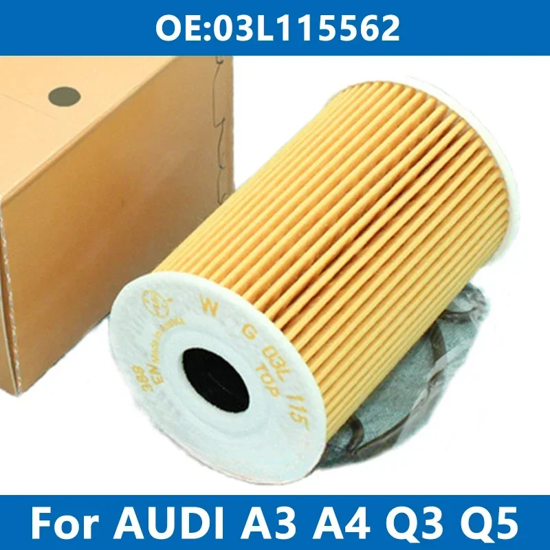 

Car Engine Oil Filter Kit 03L115562 For AUDI A1 A3 Sportback A4 B8 Avant Allroad A5 A6 C7 Q3 Q5 TT 1.6 2.0TDI quattro