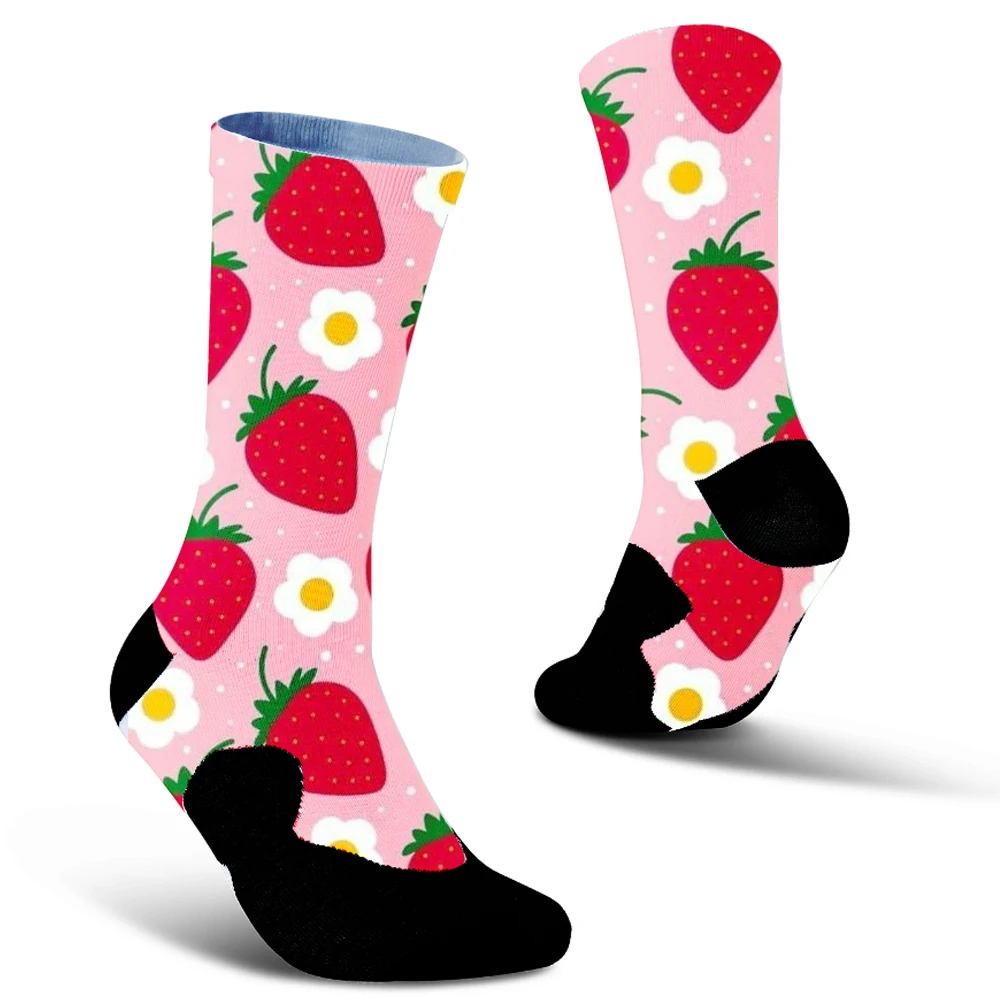 Crew Socks Elastic Unisex Cotton Women Men Funny Stocking Novelty Chic Socks