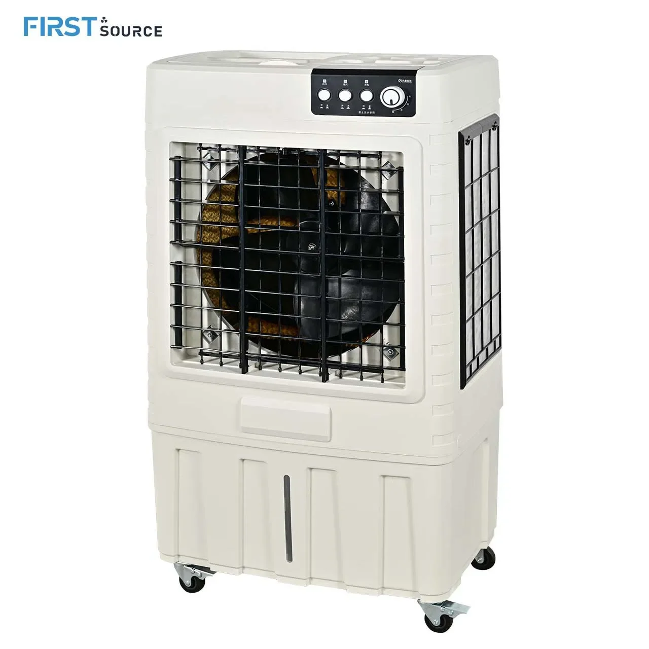 Aparatos comerciales para sala fría al aire libre, Enfriador de aire evaporativo de agua, ventilador de refrigeración evaporativo móvil industrial portátil