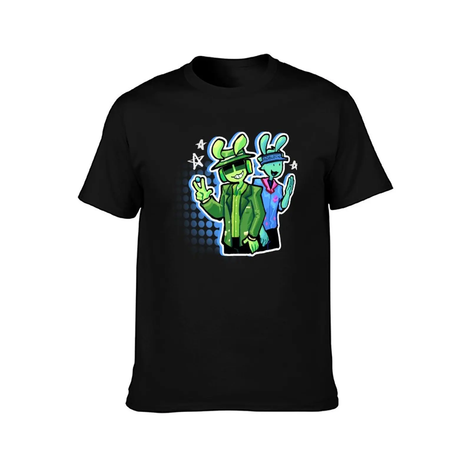 Forsaken : Alien Chance and Elliot T-Shirt Casual Basic Street Style T-Shirt
