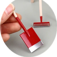 【Bs】3Pcs 1:12 Dollh… - image