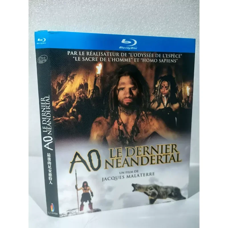 Blu-ray Film The Last Neanderthal Brand New Unopened French Movie High Definition Image Quality