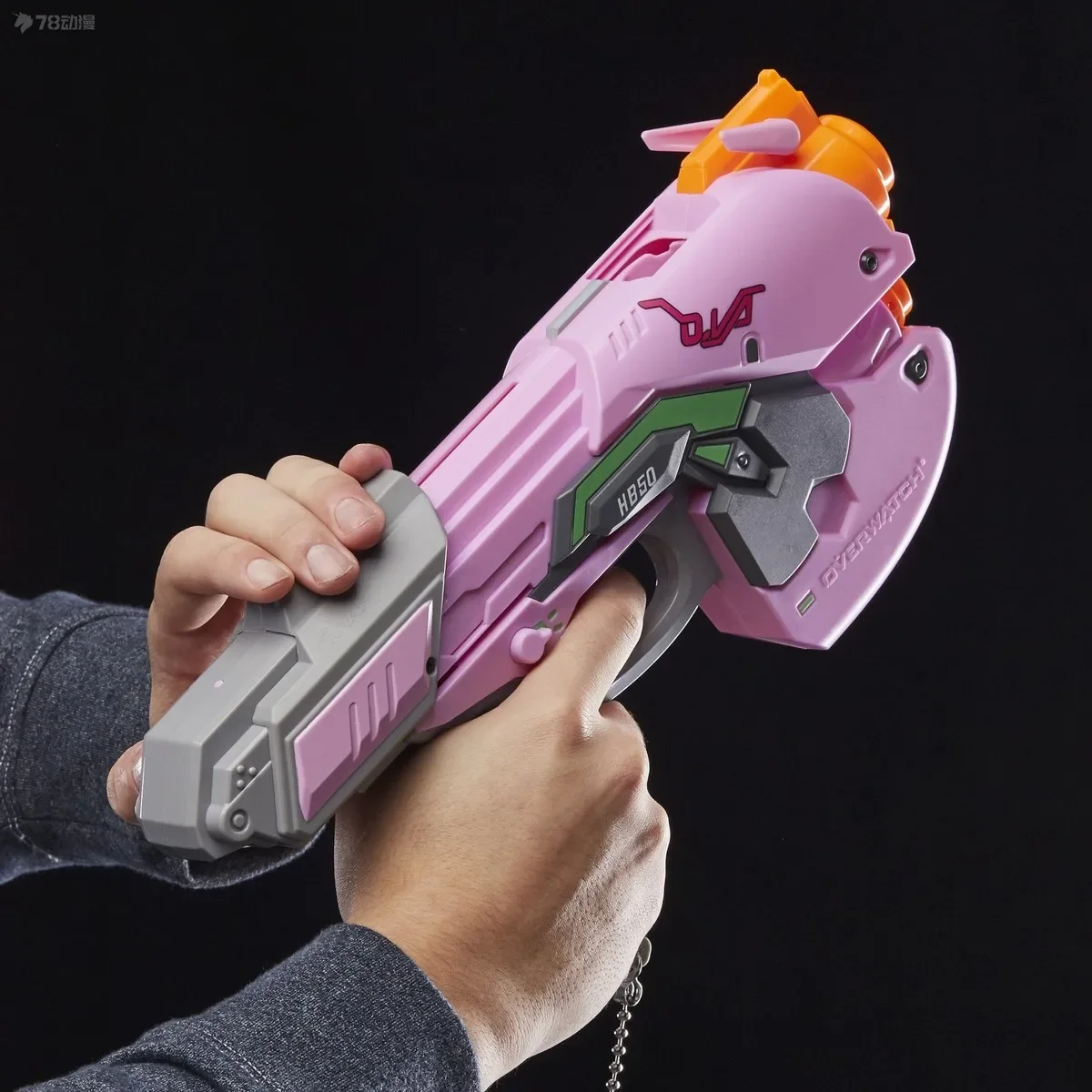 Hasbro NERF Heat Competitor Overwatch DVA McRae Reaper Launcher Może być ruchomym modelu ręki Dekoracja obudowy na biurko