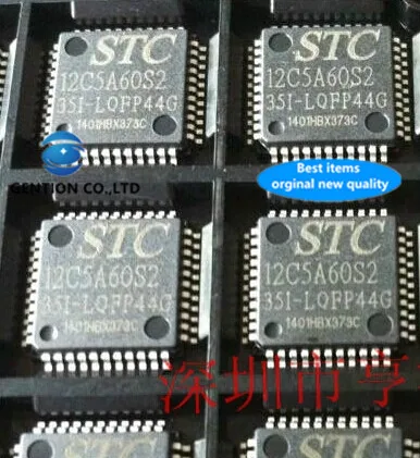 

5PCS 100% new and orginal real stock STC12LE5A60S2-35I-LQFP44G IAP12C5A60S2-35I-LQFP44G