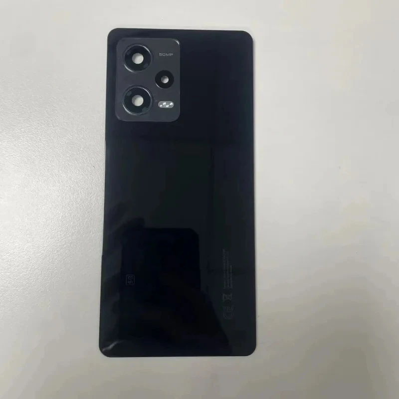 For Redmi Note 12 Pro 5G Battery Back Cover Rear Door 3D Glass Panel Housing Case Replace image 2