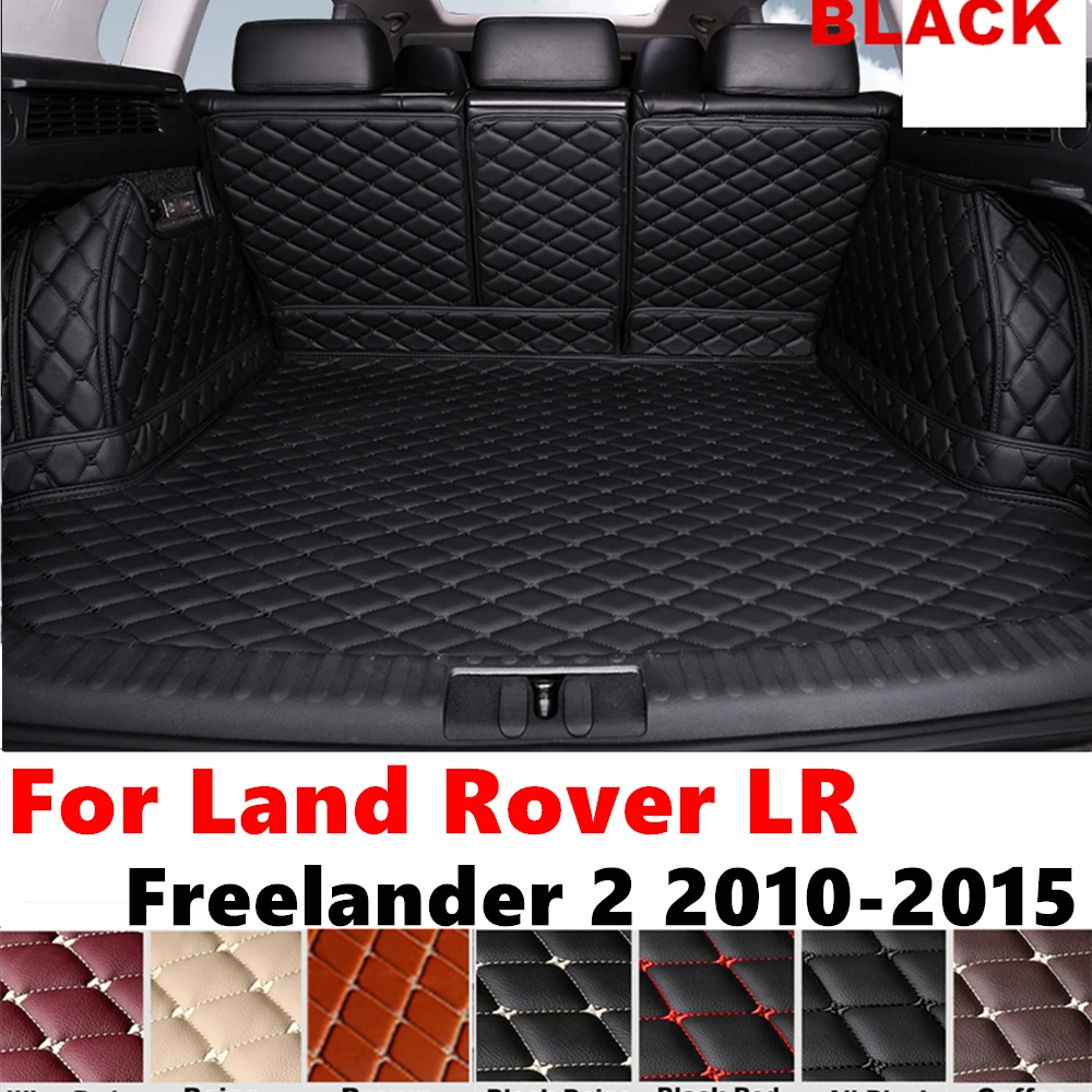 Full Set Car Rear trunk mat for Land Rover Freelander 2 2015 2014 2013 2012-2010 Cargo Liner Cover Tail Boot luggage Pad Carpet