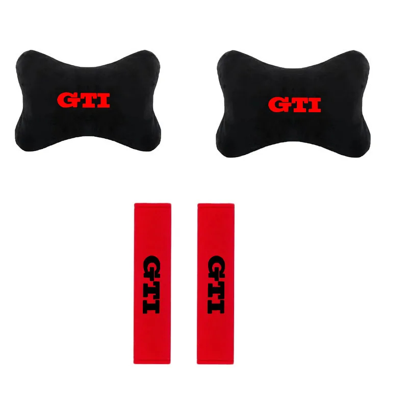 

Car Seat Head Neck Rest Cushion Headrest Pillow Protector Shoulder Pad for VW Volkswagen GTI Golf MK5 MK8 MK7 Auto Accessories
