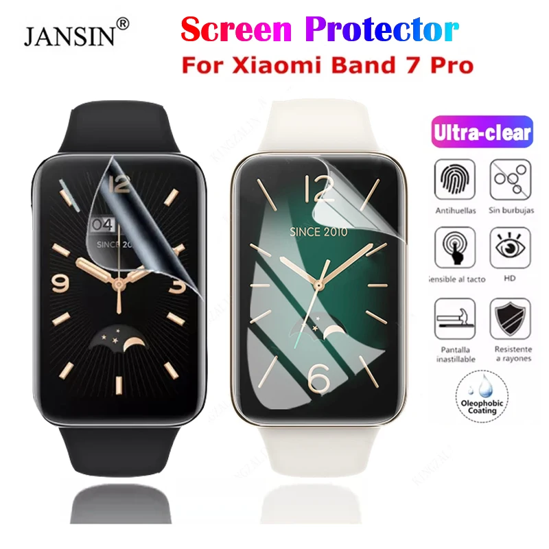 Screen Protector Film For Xiaomi mi band 7 Pro Smartwatch Soft Protective Film Cover For Xiaomi miband7 Pro Protection Curved