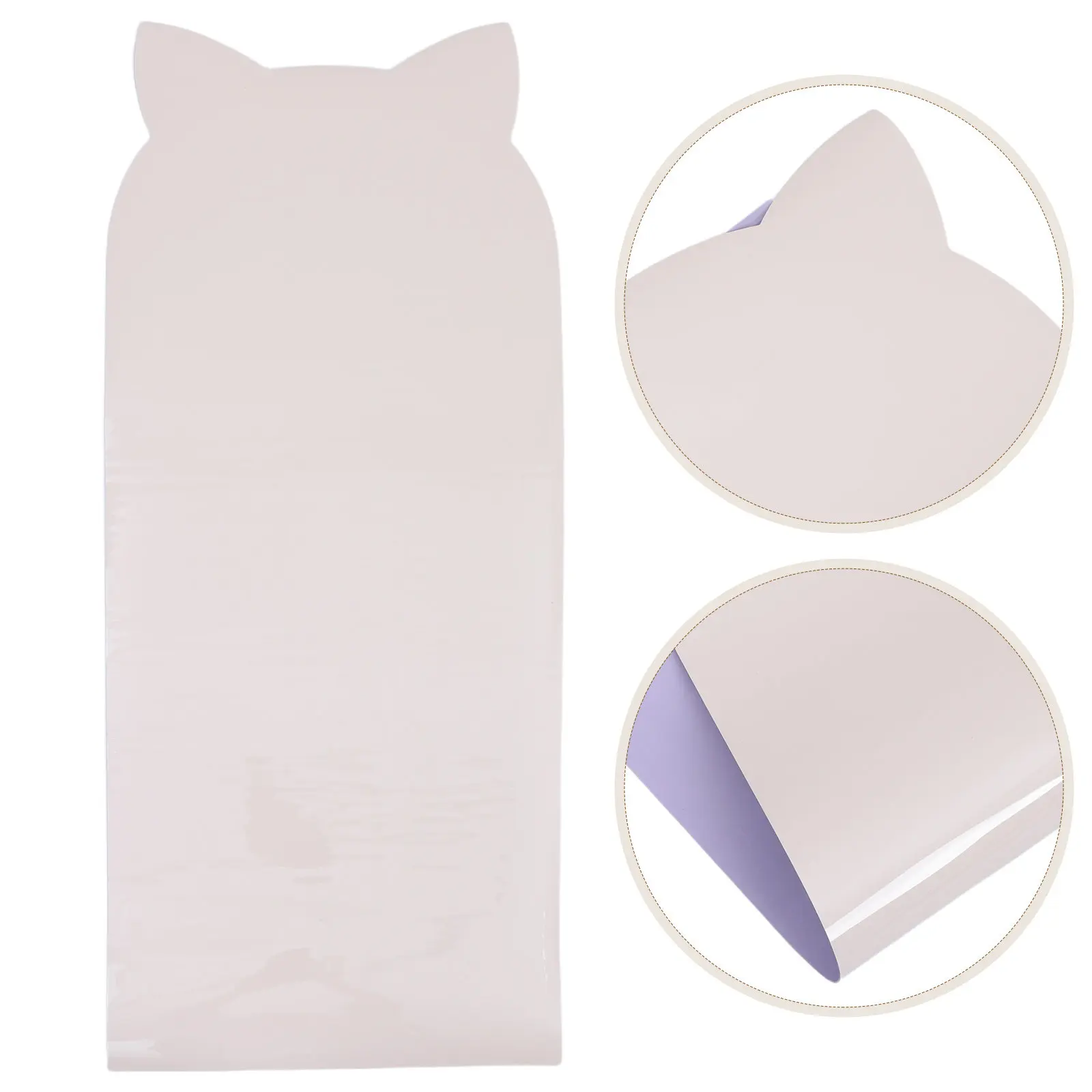 autocollant-tableau-blanc-effacable-a-sec-en-forme-d'oreilles-de-renard-40x16-mignon-magnetique-pour-la-maison-le-bureau-le-dortoir-rose