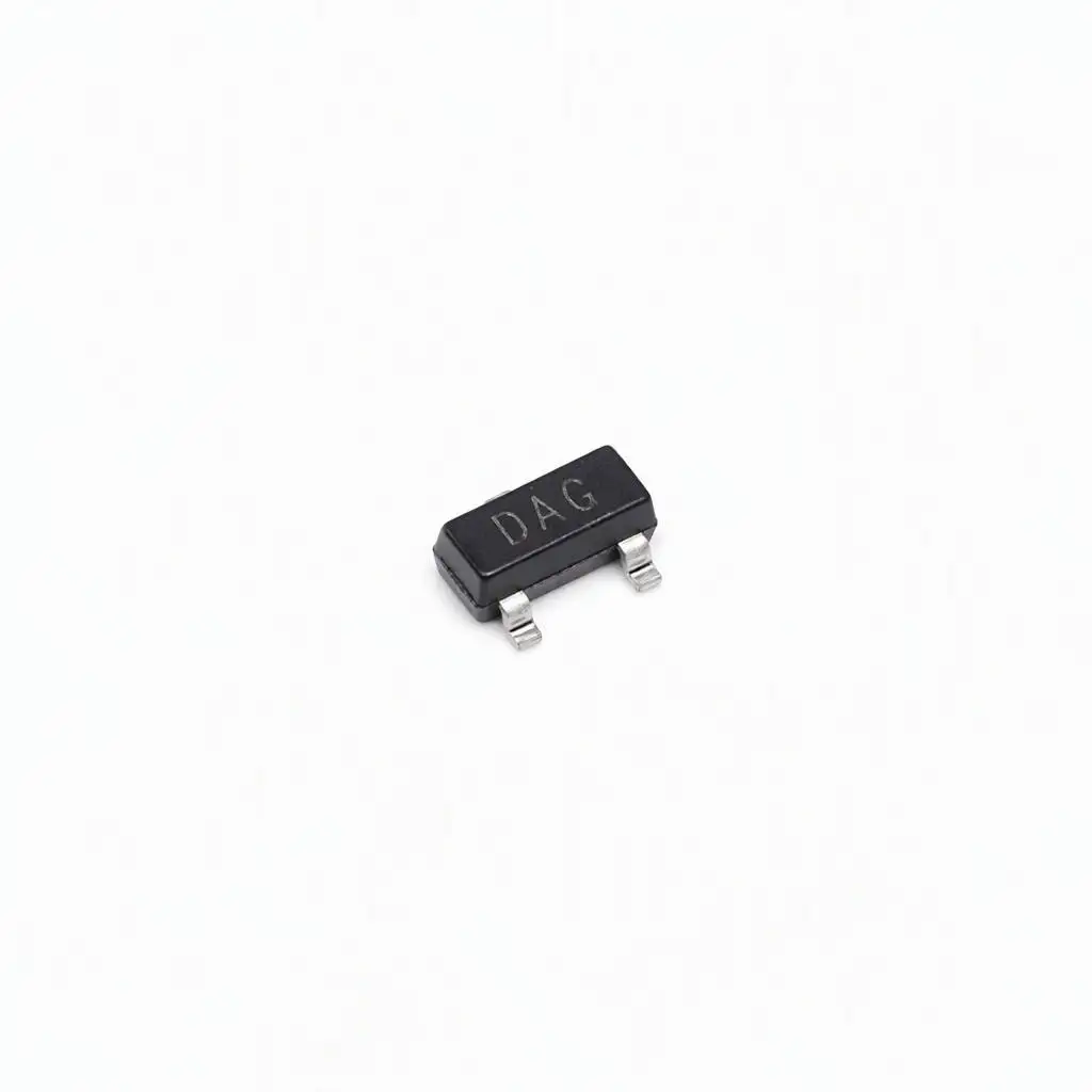 (100 pcs) HE8050G-D-AE3-R SOT-23 (Marking DAG) HE8050G - NPN Transistor 25V 1.5A 100MHz