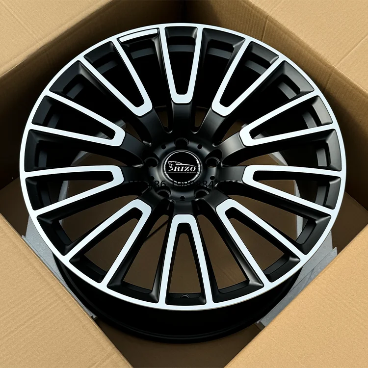 Rizo Forged 8131F 22 Inch Multi Spoke Aluminum Alloy in Stock 5-130 PCD ET36 Forged Alloy Wheels for Mercedes G-Class
