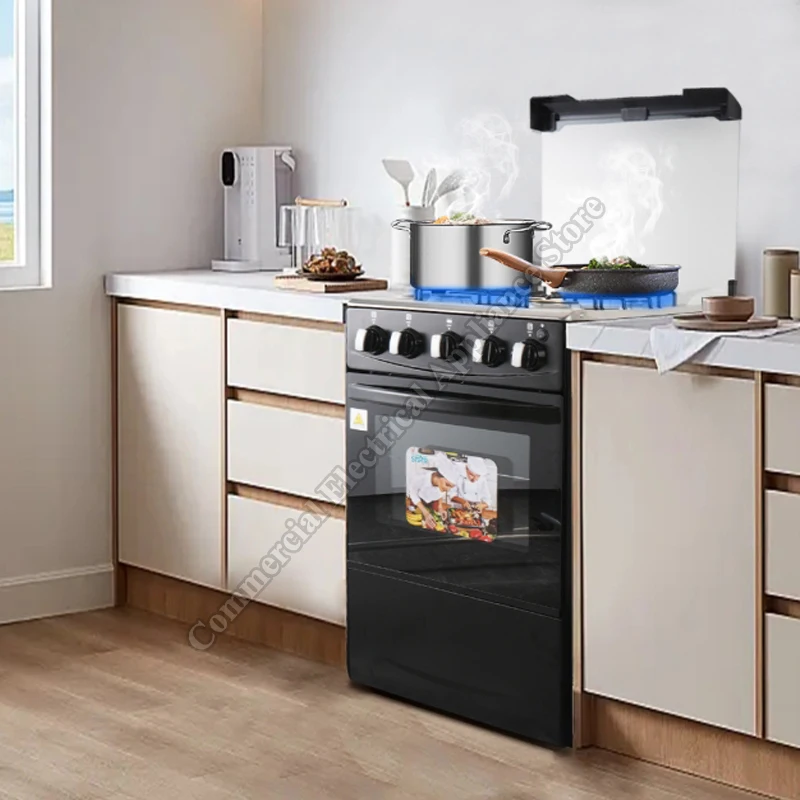 Household Large 0ven With Baking Tray Electric Integrated Multifunctional Embedded Oven