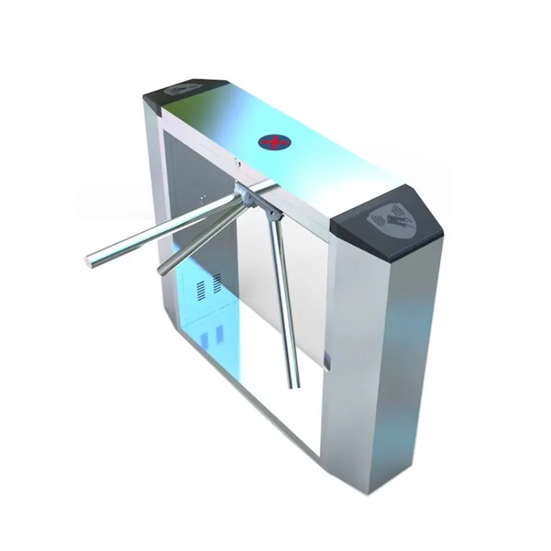 Tripod Turnstile Entrance and Exit Gate Card Swipe Machine for People Access Control Entrance and Exit System
