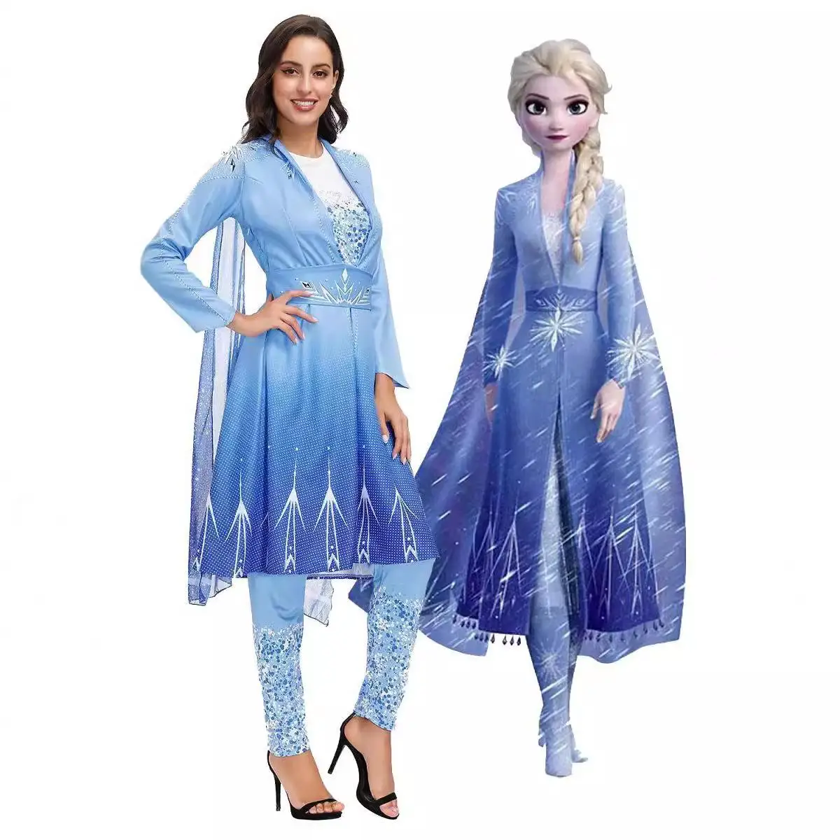 أزياء الهالوين النسائية Dr Performance Stage الزي الملابس الصينية التقليدية العرقية الخريف Faion ثوب السيدات #2