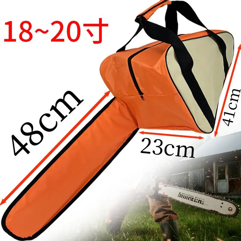 

Oxford Cloth Chainsaw Carrying Bag Waterproof Zipper Holder Portable Storage for 16 Inch Cordless Chainsaw