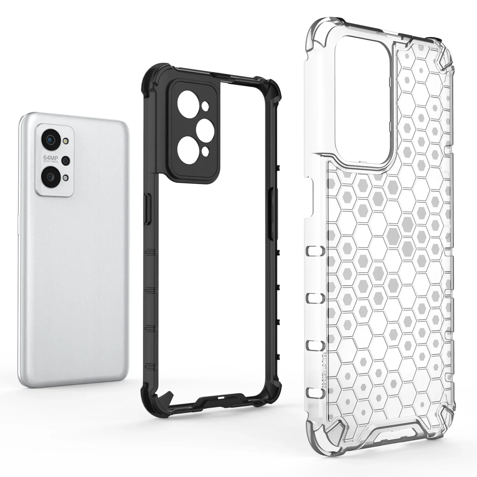 Custodia rigida antiurto TPU + PC Cover posteriore per OPPO Realme GT Neo 2 3 3T Neo2 Neo3 5G Custodie per telefoni Coque Fundas